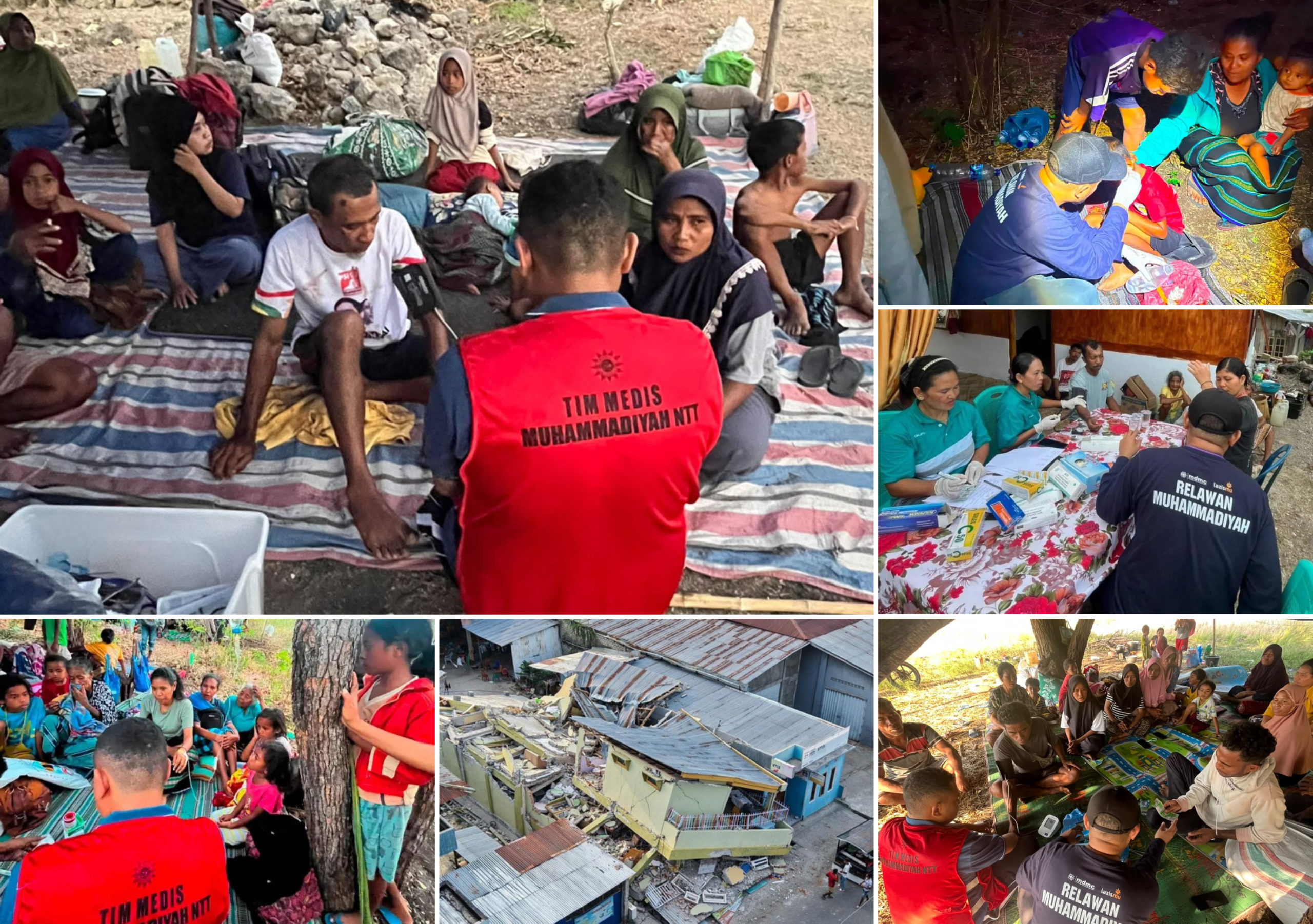 MDMC Aktifkan 10 Pos Pelayanan untuk Perkuat Bantuan Kemanusiaan bagi Korban Gempa Flores
