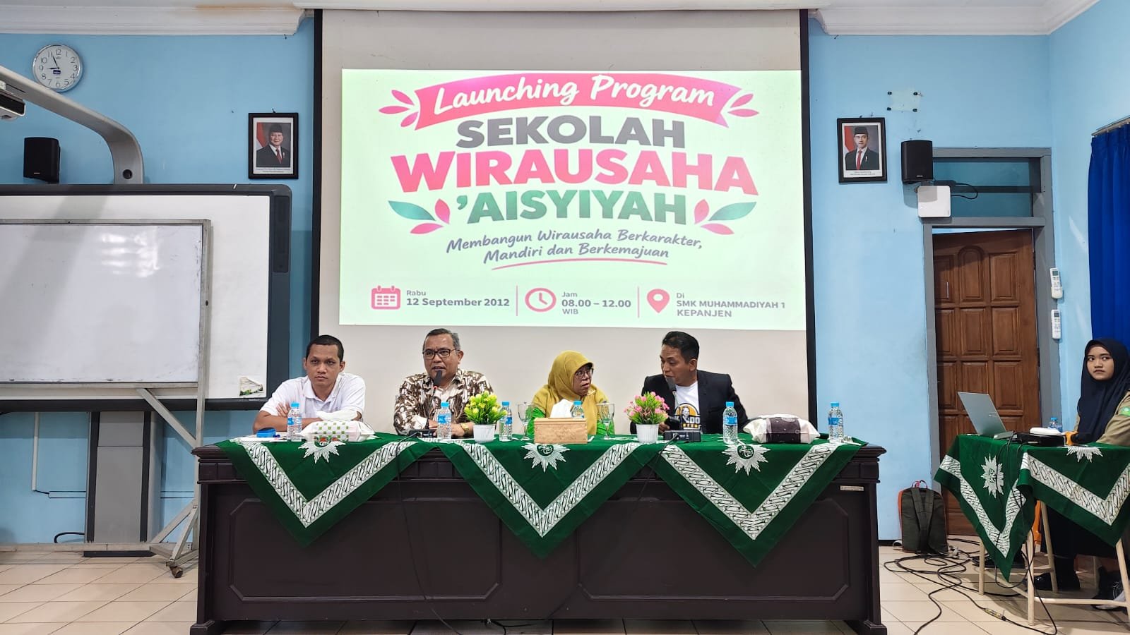 launching program sekolah wirausaha aisyiyah